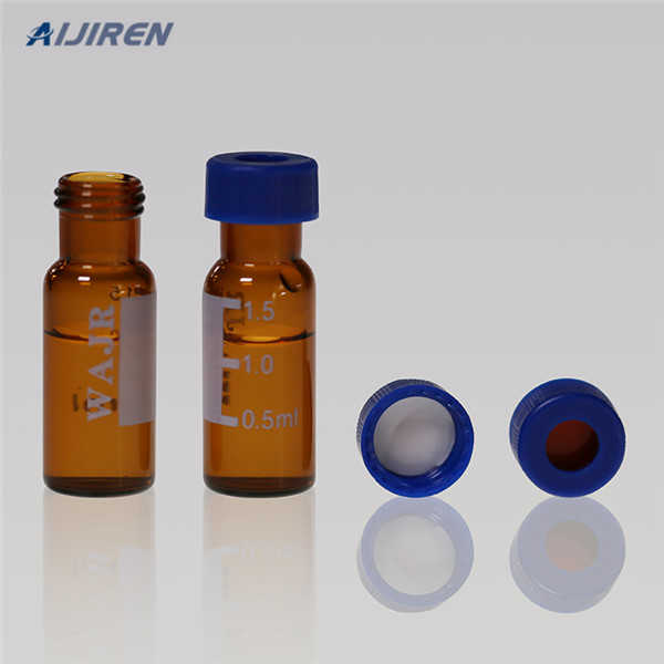 aluminum crimp cap and septa amber crimp cap vial supplier